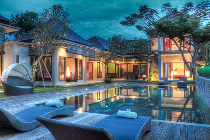 rented villa