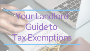 Landlord guide to tax exemption